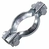 Bosal 254-627 Klemmstück, Abgasanlage, Silber