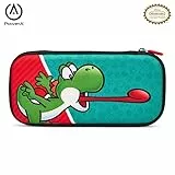 PowerA Schlankes Etui für Nintendo Switch oder Nintendo Switch Lite - Go Yoshi, Schutzetui, Gaming-Etui, Griff, Konsolentasche, Zubehöraufbewahrung, offiziell lizenziert