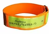 Niggeloh Hundewarnhalsung, gelb, S/M, 101100028