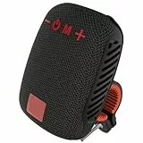 Annadue Fahrrad Bluetooth Lautsprecher, Plug in Radio Lautsprecher, Tragbarer Wasserdichter Kabelloser Lautsprecher für Fahrradwanderungen. (Black)
