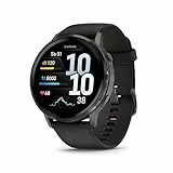 Garmin Venu 4 45mm - Fitness-Smartwatch, 1,4' AMOLED Touchdisplay, bis zu 12 Tage Akkulaufzeit, 80+ Sport-Apps, EKG, Health Status, Fitness Coach, Rollstuhlfunktionen, Telefonie, Taschenlampe