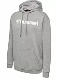 hummel Herren Hmlmover Cotton Hoodie Sweatshirt, Grey Melange, XL EU