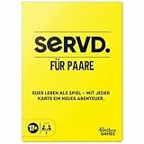 Hasbro Gaming SERVD Spiel für Paare – Das witzige Real-Life Kartenspiel für Partner – lustiges Geschenk zum Jahrestag, für Dates oder den Valentinstag – 2 Spieler – ab 17 Jahren - Deutsche Version