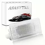 Asasytal LED-Licht für Fußraum, Gepäck, Kofferraum, Handschuhfach Kompatibel mit 1/3/5/6/7/X Series E82/E88/E36/E46/E92/E90 E92 E93 M3/E93/E39/E60/E61/M5/F10/F11, 1 Stück