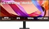LG UltraWide 34U511A-B.AEU (34 Zoll) 21:9 UWFHD IPS Monitor, 100Hz, DisplayHDR™ 400, Schwarz
