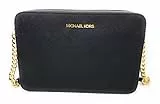 Michael Kors Jet Set Item Large East West Crossbody, Schwarzes Saffiano, No Size, 35t8gttc9l-schwarz