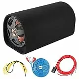 Qiilu Auto-Subwoofer 12V 600W Bass-Lautsprecher Großer Verbrauch Audio-Modifikation-Sound-Verstärker