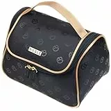 Kosmetikkoffer für Damen, geräumiger Reisekoffer, Elegante Kollektion Blossom