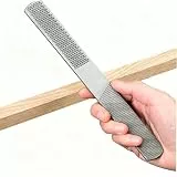 DONSTRAW Holzraspelfeile, 4-Wege-Handfeile und runde Raspel, halbrund, flache und Nadelfeilen, Holzraspel-Set zum Schärfen von Holz und Metallwerkzeugen