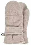 Sterntaler Fäustling mit Daumen, aus Microfleece mit Klettverschluss, gefüttert - Unisex Accessoires für Babys und Kleinkinder - weich, warm und bequem - beige, Gr. 2
