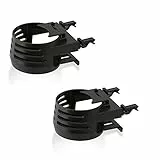 Wicked Chili 2X Auto Getränkehalter für Lüftung, Auto Becherhalter mit 5,3-7cm Durchmesser. Getränke Halter, Flaschenhalter, Dosenhalter, Cupholder