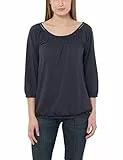 berydale Langarmshirt mit Carmen-Ausschnitt, Damen, Blau, 36