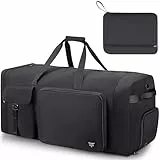 YOUNGOA Faltbare Reisetasche, 120L Große Faltbar Reise Tasche für Herren & Damen, Groß Leichte wasserdichte Sporttasche mit Schuhfach