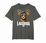 Lausbua Hirsch Oktoberfest Trachtenshirt Lederhosen Kinder T-Shirt