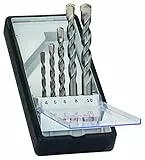 Bosch Professional 5-teiliges CYL-3 Betonbohrer Set (für Beton, Robust Line, Ø 4–10 mm, Zubehör Schlagbohrmaschine)
