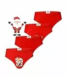 Trendy Boy Jungen Baumwoll-Slips 4er-Pack – Weihnachtsdesign, Ultraweich, Atmungsaktiv, Größen 6–12 Jahre (B839, 6-8 Years)