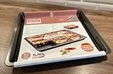Zenker Backblech, ausziehbar, 37 – 52 x 3 cm, universell, hitzebeständig bis 240 °C, antihaftbeschichtet