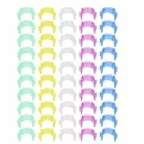 Spulenklammern, Spulenhalter, 5 Farben, Feste Aufbewahrungsclips, Spulenklammern, 50 Stück, Spulenhalter, Sammlungsclip, Spulen, Fadenfreunde, Spulen