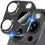 KSKSPE Kamera Linse Schutzfolie für iPhone 15 Pro/15 Pro Max Kameraschutz,Gefrostetem Aluminium-Legierung HD Gehärtetem Glas für iPhone 15 Pro/15 Pro Max Kamera Schutz