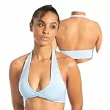 SMILODOX Sport BH Damen Myrah Twisted, Shaped Fit mit Wickel-V-Ausschnitt & offenem Rücken, Yoga Bra, elastisches Funktionsmaterial, Ohne Bügel ideal für Alltag & Low-Impact-Sportarten