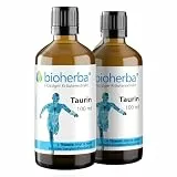 2 Stk. Taurin Tropfen, Tinktur 100 ml – 140 mg pro Tagesportion mit Vitamin B1 von BIOHERBA PZN 18217970