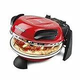 G3 Ferrari G10006 Pizza Äußern Vergnügen, Ofen Pizza, 33.5 x 20 x 35 (L x H x P) cm, 1200 W, 400°C, Rot