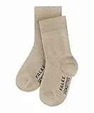 FALKE Unisex Baby Socken Sensitive B So Baumwolle mit Komfortbund 1 Paar, Beige Sand Melange 4650, 80-92