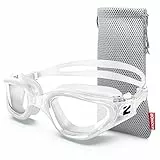 ZIONOR Polarisiert/Nein Polarisiert Schwimmbrille für Herren und Damen [UPGRADE], G1 Schwimmbrille UV-Schutz Anti Nebel Verstellbar Gurt Komfort Profi Schwimmbrillen für Erwachsene Jugendliche