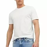 JACK & JONES Male T-Shirt Einfarbig T-Shirt
