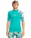 Billabong - Contrast Allover Rashguard Surf für Männer - Aqua - L