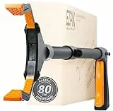 1 x EZPIK® 80 cm Greifer für Senioren mit Magnet-Greifarm, Robuste Greifzangen für Senioren, Menschen mit Behinderungen, Drehbare Müllgreifer Zange, Gehilfe mit Befestigungsclip (1er-Pack, Schwarz)