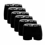 Libella® Panties Boxershorts Damen 6er Pack Hipsters Unterhose Unterwäsche Set Baumwolle 3429 Schwarz XL