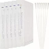 ULTECHNOVO 60 Stück Nasentupfer Abstrichtupfer Beflockt, Steril & Weich, Einzeln Verpackt, Probenentnahme-Stäbchen für Nase und Rachen, Ideal für Zuhause & Labor und Klinik 5.91X0.59X0.20 Zoll