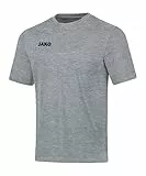 JAKO Herren T-Shirt Base, Hellgrau-Meliert, L