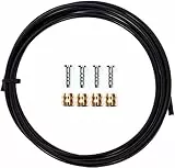 YBEKI 2500mm Hochdruck-Kevlar Scheibenbrems-Schlauch Kit mit Teflon & Messinganschlüssen – Kompatibel mit Shimano BH59/BH90, SRAM Guide/DB/XX, Magura MT5/MT7 – EN14765 Zertifiziert