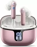 Bluetooth Kopfhörer, In Ear Kopfhörer Kabellos Bluetooth 5.4, Tiefer Bass 6D-Stereo Ear Buds, 50 Std ENC Noise Cancelling Ohrhörer, EQ per App, USB-C, IPX7 Wasserdicht Sport Headphones iOS/Android