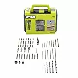 RYOBI 60-teiliges Zubehörset Bohren und Schrauben RAK60DDF