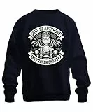 Printera Sons of Arthrose Ibuprofen Chapter Biker Motorrad Opa Geschenk Unisex Sweatshirt Pullover, Navy, S