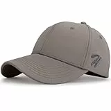HASAGEI Baseball Cap Herren Damen 100% Baumwolle Basecap Verstellbar Baseball Kappe Reine Farbe Baseboard Baseballkappe für Tennis Golf Reisen Geschenkidee
