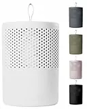 AbsoDry Luftentfeuchter ohne Strom bis 25m² - Inklusive Nachfüllpack - Aus recyceltem Kunststoff - Raumentfeuchter für Wohnzimmer, Badezimmer, Keller - Entfeuchter Wohnung - Dehumidifier - Weiß