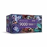 Trefl Prime - Puzzle UFT: Fantasy Creatures - 9000 Elemente, Anne Stokes, Großes Spiel, Dickster Karton, Bio, EKO, Unterhaltung für Erwachsene und Kinder ab 12 Jahren