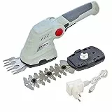 IKRA Akku Grasschere Strauchschere 2in1 IGBS 3.6 USB 3, 6V inkl USB Stecker