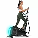 Sportstech CX700 Crosstrainer für Zuhause | Gelenkschonender Ellipsentrainer mit 24 kg Schwungmasse | 24 Widerstandsstufen | Innovative LED Technologie | Bluetooth, App-Steuerung & Pulssensor