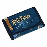 Baagl Brustbeutel Kinder - Geldbörse für Jungen Mädchen - Geldbeutel, Mini Portemonnaie, Kleingeld Münzbörse (Harry Potter Hogwarts)