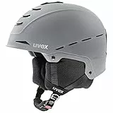 uvex Legend 2.0 - Skihelm für Damen und Herren - individuelle Größenanpassung - optimierte Belüftung - Rhino matt - 52-55 cm