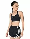 Nike Damen Swoosh SPT T-Shirt, Schwarz/Weiß, L