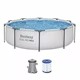 Bestway Steel Pro Max™ Frame Pool-Set, rund, mit Filterpumpe 305 x 76 cm