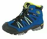 Brütting Unisex Kinder Ohio High Trekking- & Wanderstiefel, Blau Schwarz Lemon, 35 EU