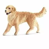 SCHLEICH 16395 Golden Retriever Hündin, ab 3 Jahren, Farm World - Spielfigur, 2 x 7 x 5 cm