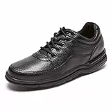 Rockport Herren World Tour Classic Wanderschuh Oxford, Schwarz Black, 43 EU X-Weit